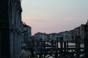 Sonnenuntergang über Venedig